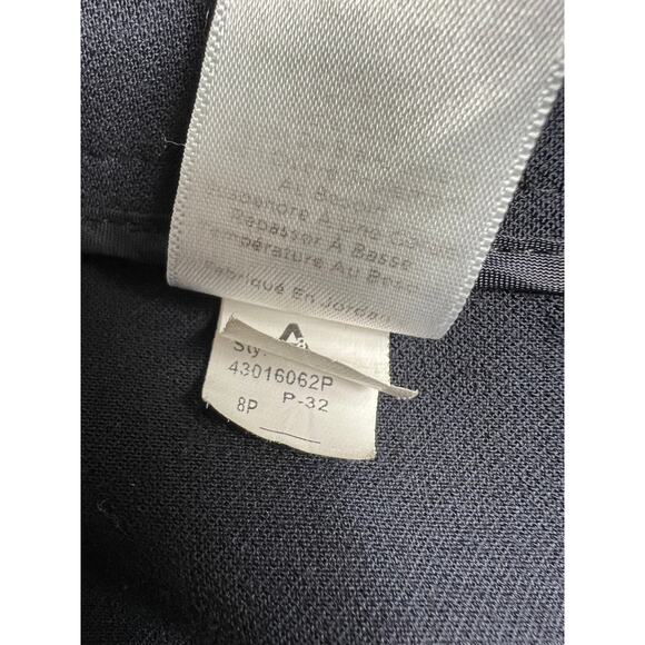 Talbots Women's Curvy Fit Dress Pants Straight Leg Navy Size 8P - Picture 4 of 7